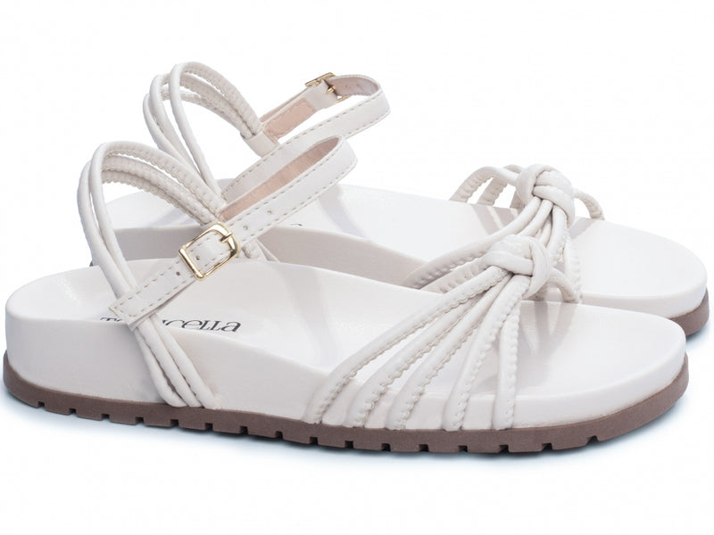 Sandália Papete Birken Off White